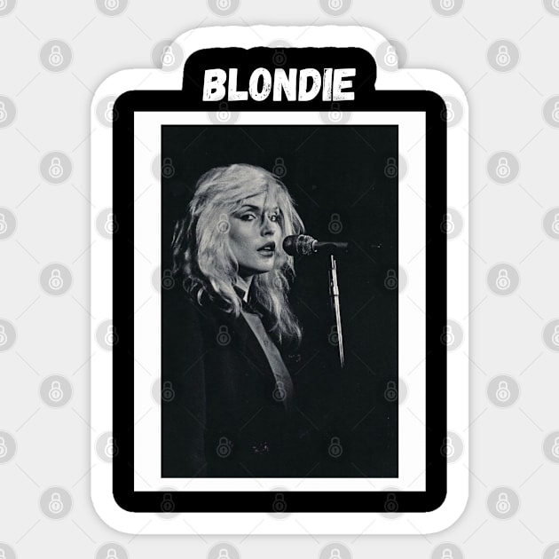 Blondie vintage Sticker by Zby'p